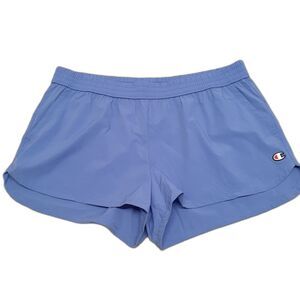Champion Women Activewear Lilac Purple Nylon Athletic Running Workout Shorts XL